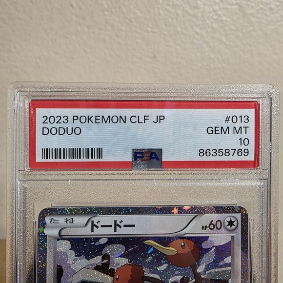 PSA 10 Gem Mint Doduo 013/032 CLF JAPANESE Pokemon Trading Card Game Classic